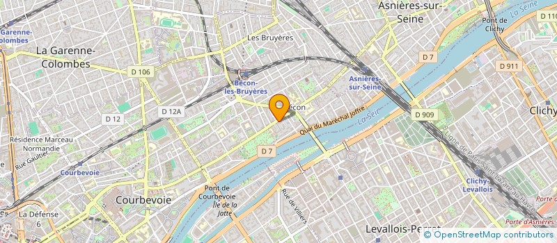 localisation de l'entreprise MONSIEUR ANIS IGOUDJILENE à COURBEVOIE
