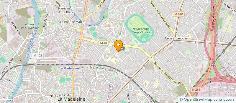localisation de l'entreprise MONSIEUR ANIS ISSA à MARCQ-EN-BARŒUL