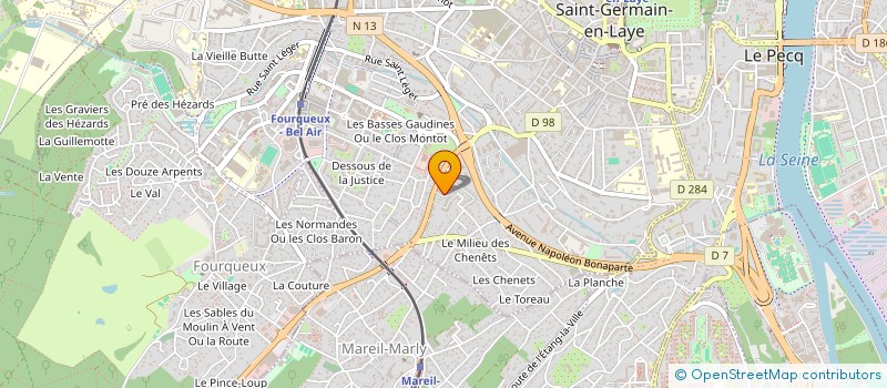 localisation de l'entreprise MONSIEUR ANIS JIAUL HAQUE  SAINT-GERMAIN-EN-LAYE