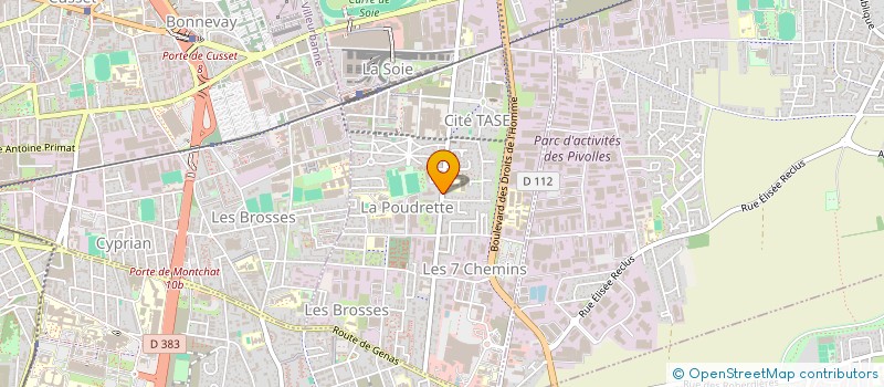 localisation de l'entreprise MONSIEUR ANIS KHAMMASSI  VILLEURBANNE