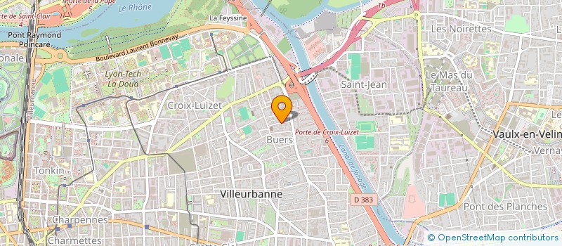 localisation de l'entreprise MONSIEUR ANIS KHAMMASSI  VILLEURBANNE