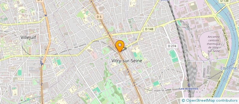 localisation de l'entreprise MONSIEUR ANIS KOUNDA  VITRY-SUR-SEINE