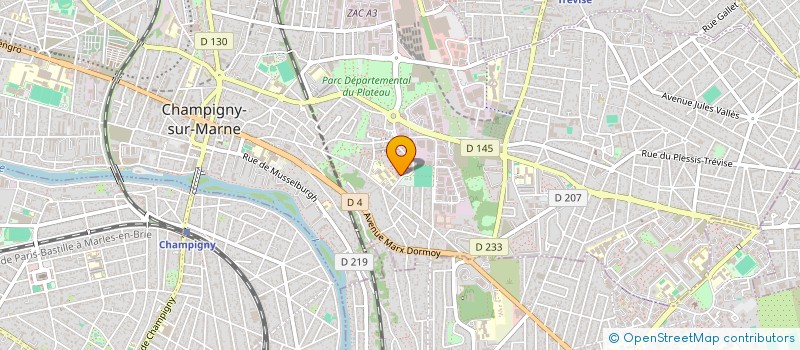 localisation de l'entreprise MONSIEUR ANIS LAABAS à CHAMPIGNY-SUR-MARNE