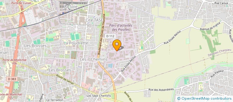 localisation de l'entreprise MONSIEUR ANIS LABIDI à DECINES-CHARPIEU