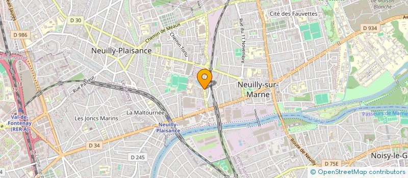 localisation de l'entreprise MONSIEUR ANIS LADJOUZE à NEUILLY-SUR-MARNE