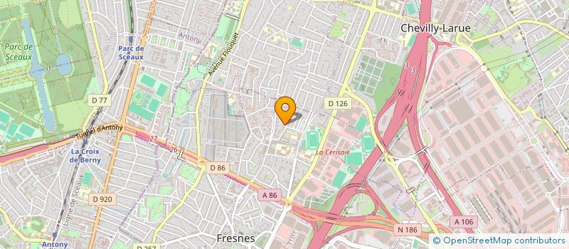 localisation de l'entreprise MONSIEUR ANIS LANANI  FRESNES