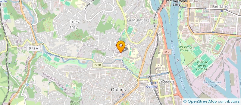 localisation de l'entreprise MONSIEUR ANIS LEBGHIL  OULLINS-PIERRE-BENITE