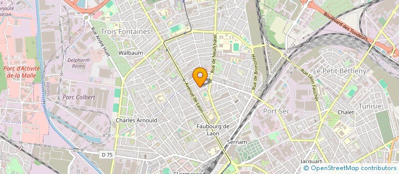 localisation de l'entreprise MONSIEUR ANIS M HAMDI  REIMS