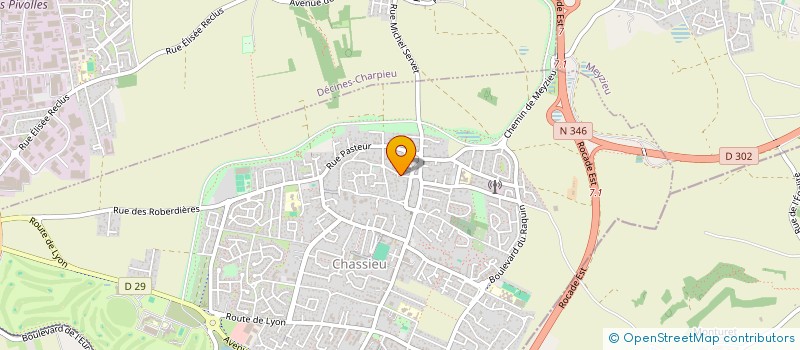 localisation de l'entreprise MONSIEUR ANIS MAHLEB  CHASSIEU