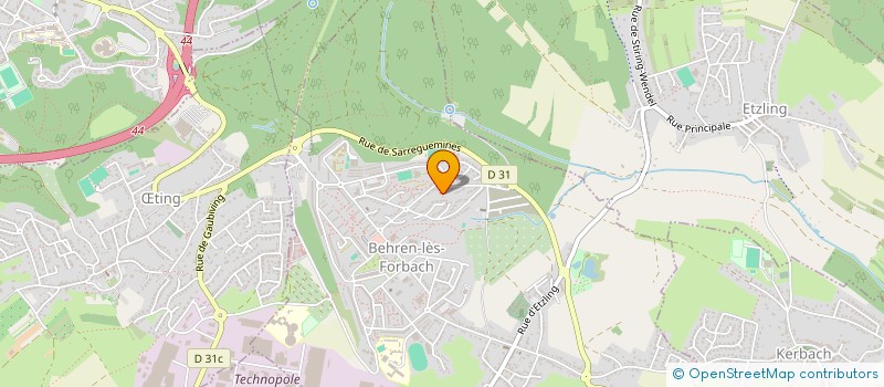 localisation de l'entreprise MONSIEUR ANIS MAHROUGUI  BEHREN-LES-FORBACH