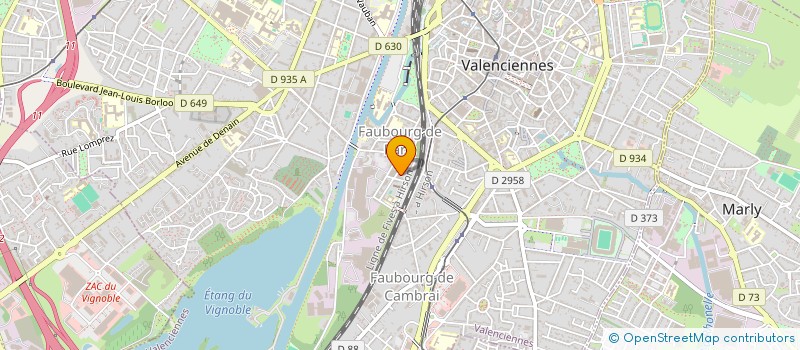 localisation de l'entreprise MONSIEUR ANIS MATHLOUTHI  VALENCIENNES