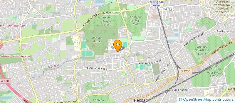 localisation de l'entreprise MONSIEUR ANIS MERRAS  MERIGNAC