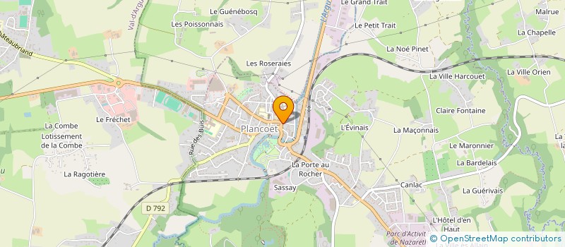 localisation de l'entreprise MONSIEUR ANIS MERSNI  PLANCOET