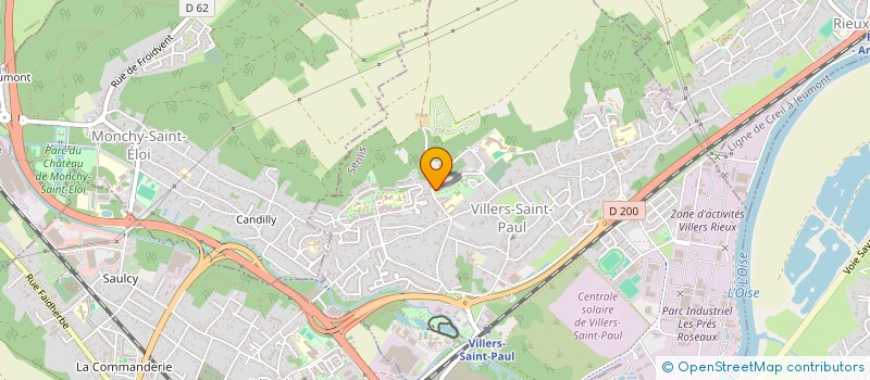 localisation de l'entreprise MONSIEUR ANIS MEZIANI  VILLERS-SAINT-PAUL