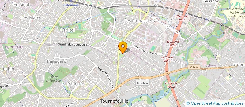 localisation de l'entreprise MONSIEUR ANIS MOQRAN à COLOMIERS