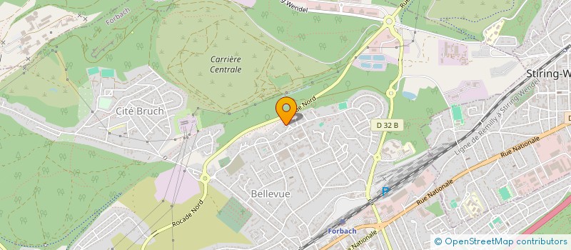 localisation de l'entreprise MONSIEUR ANIS MOUKAH  FORBACH