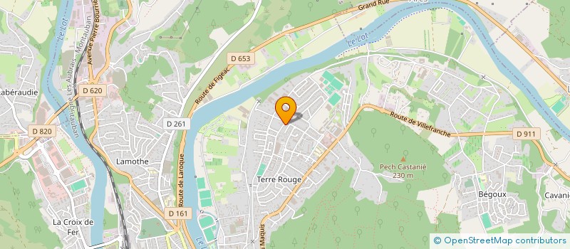 localisation de l'entreprise MONSIEUR ANIS MTITOU  CAHORS