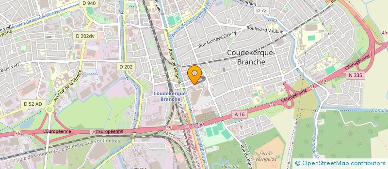 localisation de l'entreprise MONSIEUR ANIS NOURI  COUDEKERQUE-BRANCHE