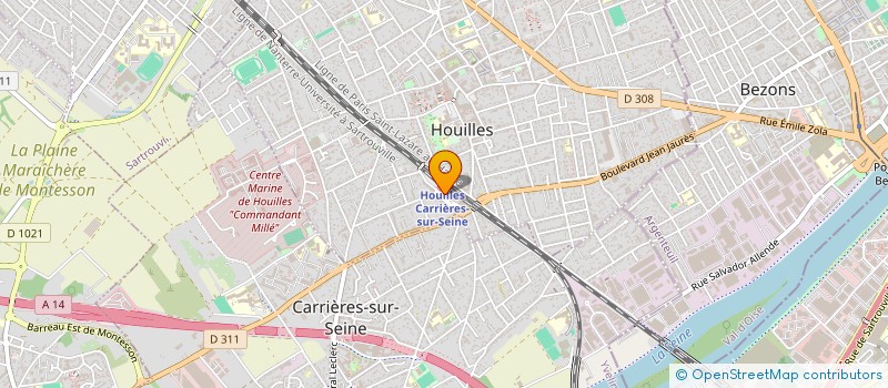 localisation de l'entreprise MONSIEUR ANIS OGAL à HOUILLES