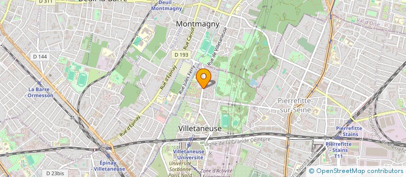 localisation de l'entreprise MONSIEUR ANIS OTMANI  VILLETANEUSE