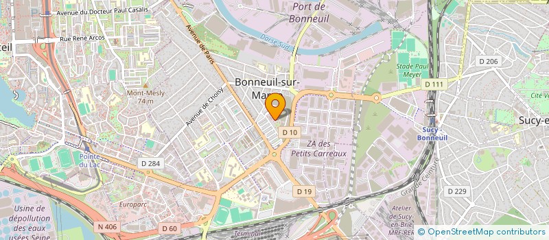 localisation de l'entreprise MONSIEUR ANIS OUALI à BONNEUIL-SUR-MARNE