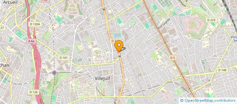 localisation de l'entreprise MONSIEUR ANIS OULD AMMAR  VILLEJUIF