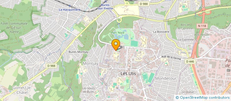 localisation de l'entreprise MONSIEUR ANIS OUSEDRAT à LES ULIS