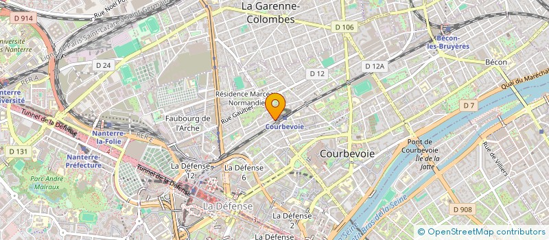 localisation de l'entreprise MONSIEUR ANIS RABIA à COURBEVOIE