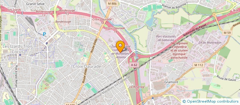 localisation de l'entreprise MONSIEUR ANIS RACHDI  TOULOUSE