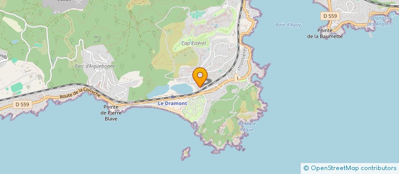 localisation de l'entreprise MONSIEUR ANIS RAHMOUNI  SAINT-RAPHAEL