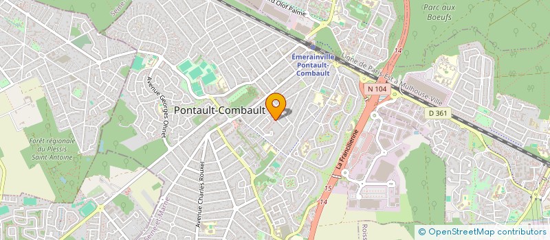 localisation de l'entreprise MONSIEUR ANIS REMADI à PONTAULT-COMBAULT