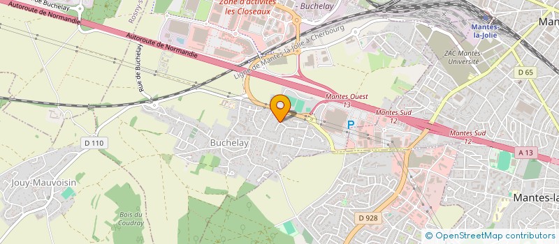 localisation de l'entreprise MONSIEUR ANIS RIAHI  BUCHELAY