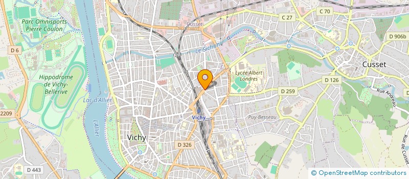 localisation de l'entreprise MONSIEUR ANIS RMIDA à VICHY