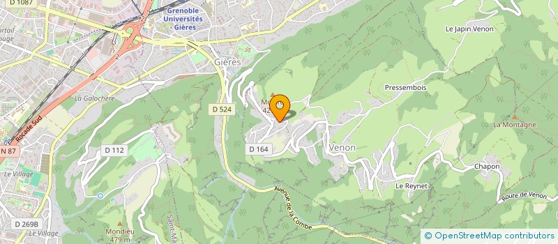 localisation de l'entreprise MONSIEUR ANIS SAOUDI  VENON