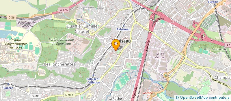 localisation de l'entreprise MONSIEUR ANIS SDIRI  PALAISEAU