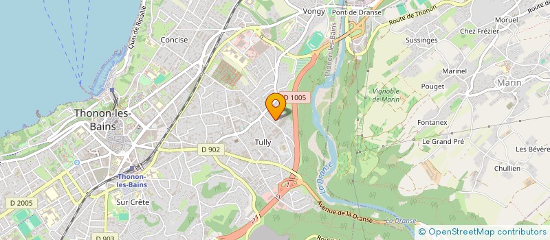localisation de l'entreprise MONSIEUR ANIS SGATNI à THONON-LES-BAINS