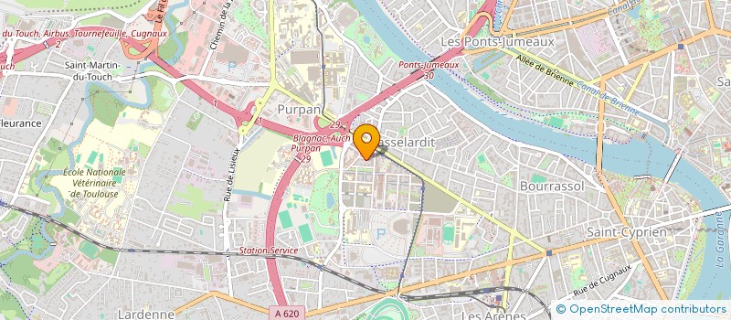 localisation de l'entreprise MONSIEUR ANIS SKHIRI BEN HALIMA à TOULOUSE