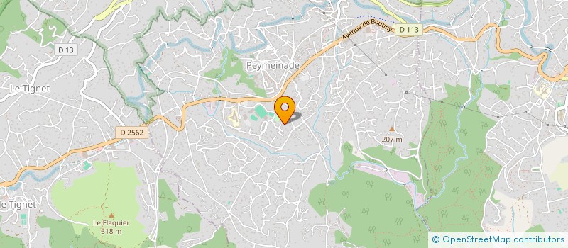 localisation de l'entreprise MONSIEUR ANIS SMADHI  PEYMEINADE