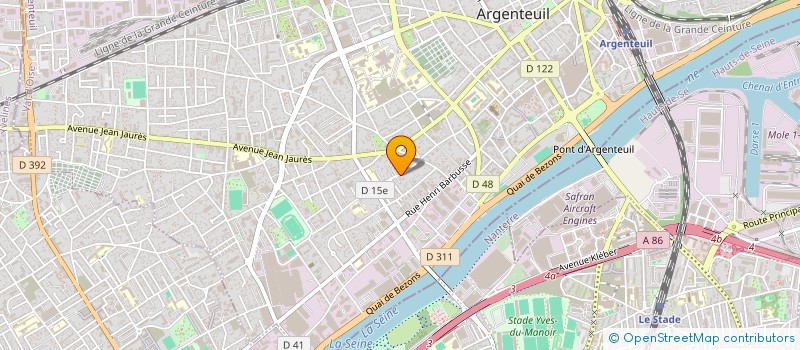 localisation de l'entreprise MONSIEUR ANIS SMAIL  ARGENTEUIL