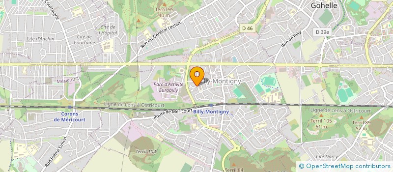 localisation de l'entreprise MONSIEUR ANIS TAHAR à BILLY-MONTIGNY