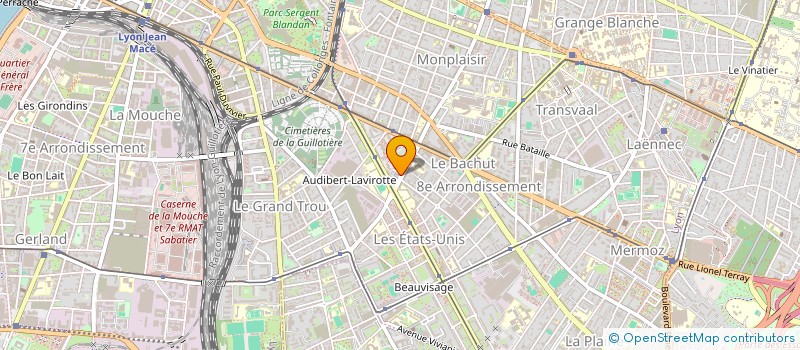 localisation de l'entreprise MONSIEUR ANIS TALBI  LYON