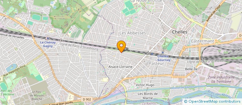 localisation de l'entreprise MONSIEUR ANIS TEDJINI  CHELLES