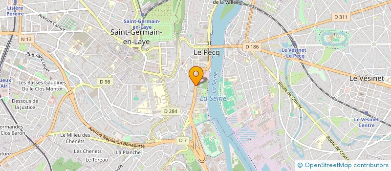 localisation de l'entreprise MONSIEUR ANIS TOUMI  LE PECQ