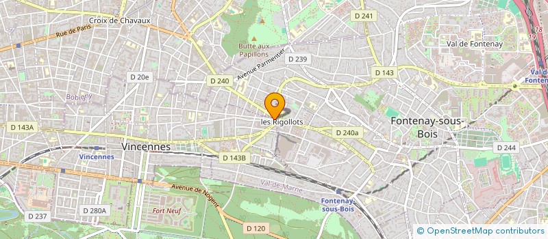 localisation de l'entreprise MONSIEUR ANIS TRIKI à VINCENNES