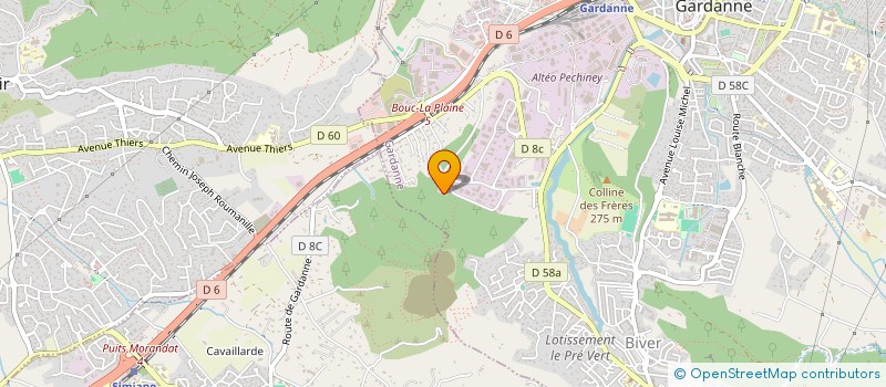 localisation de l'entreprise MONSIEUR ANIS YAAKOUBI à GARDANNE
