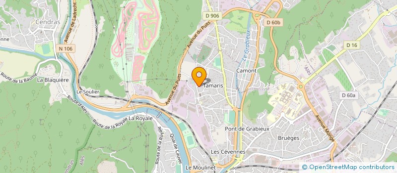 localisation de l'entreprise MONSIEUR ANIS YAHI  ALES