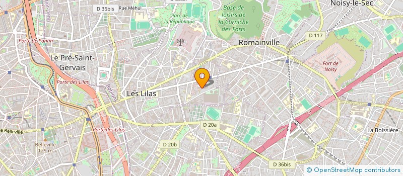 localisation de l'entreprise MONSIEUR ANIS ZEDDAM à LES LILAS