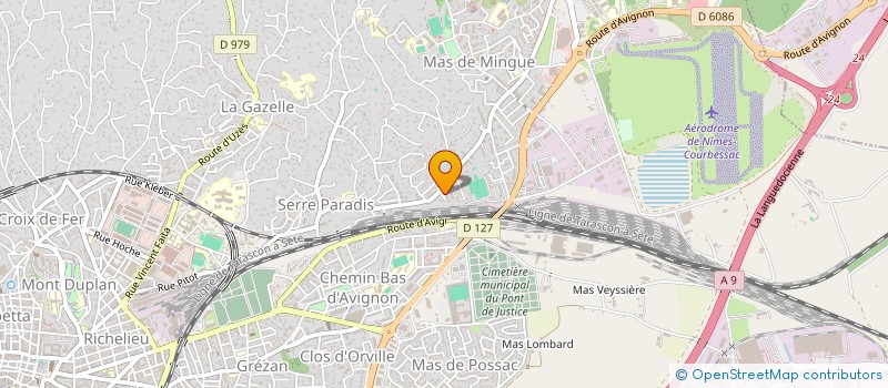 localisation de l'entreprise MONSIEUR ANIS ZEGHDAR  NIMES