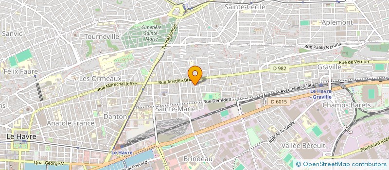 localisation de l'entreprise MONSIEUR ANIS ZENTAR à LE HAVRE