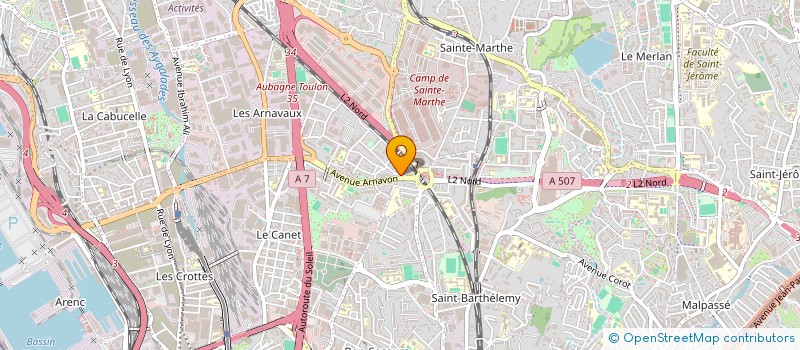 localisation de l'entreprise MONSIEUR ANISE OULIDAZOUZ à MARSEILLE